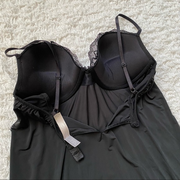 [ Sold ] Victoria’s Secret Black Slip with Cups, 36C - Picture 5 of 8